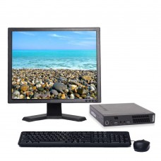 Lenovo ThinkCentre M72E Tiny + 15" LCD Monitor Combo Lenovo ThinkCentre M72E Tiny + 15" LCD Monitor Combo