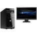 HP Pro 3500 G2 MicroTower PC + HP 20” LCD